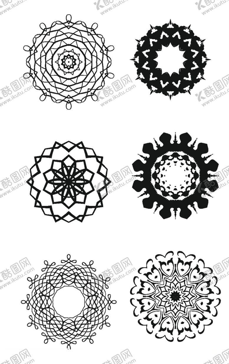 编号：53764906182255178482【酷图网】源文件下载-手绘花纹图案