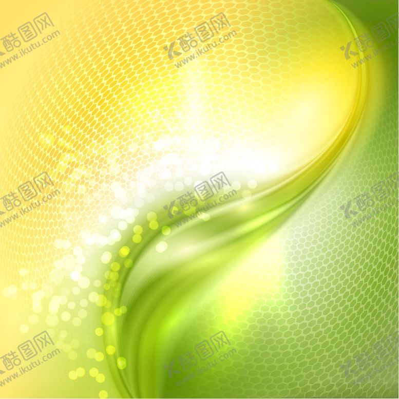 编号：58086110101519048956【酷图网】源文件下载-黄绿色抽象渐变背景