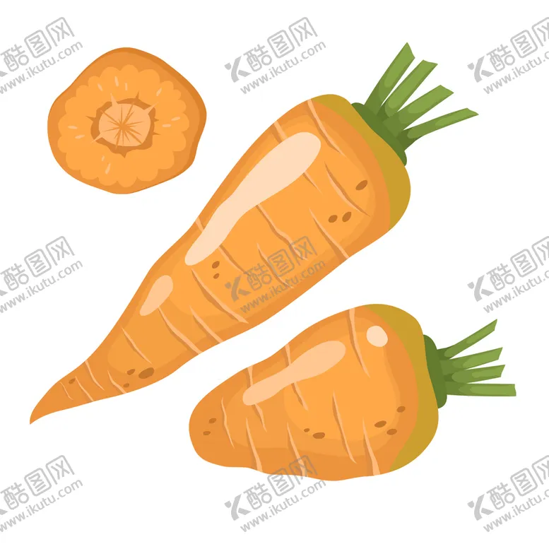 编号：39172009262048548960【酷图网】源文件下载-卡通胡萝卜
