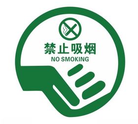 矢量禁止吸烟牌