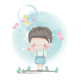 卡通儿童