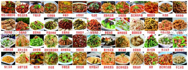 编号：17597705240121103084【酷图网】源文件下载-多样美食拼盘展示