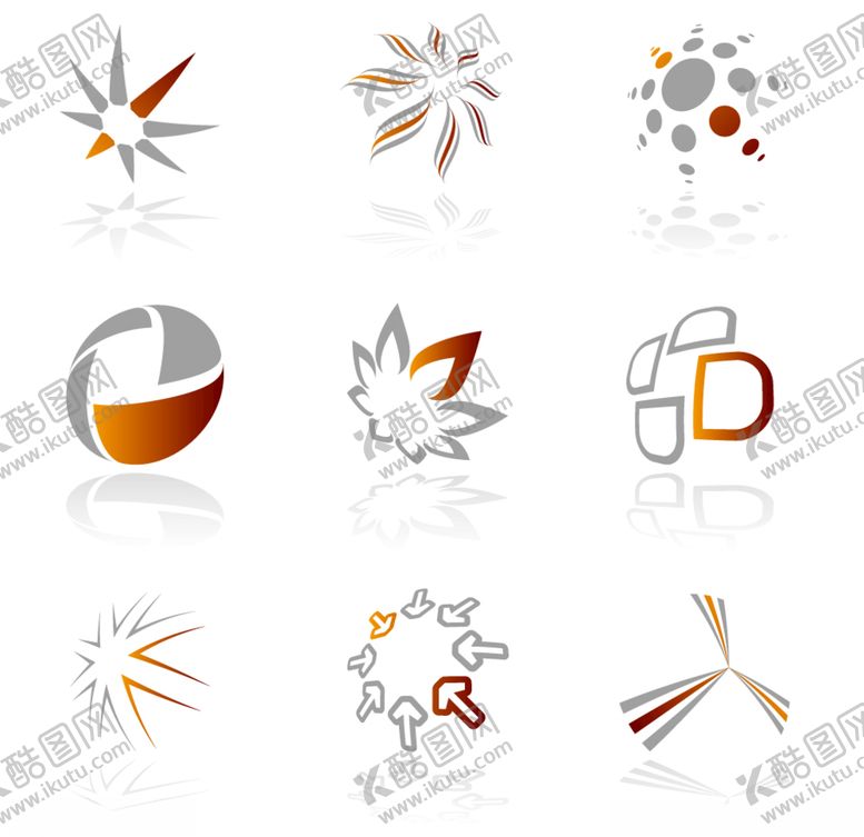 编号：96598010011923497755【酷图网】源文件下载-多款logo图形矢量素材