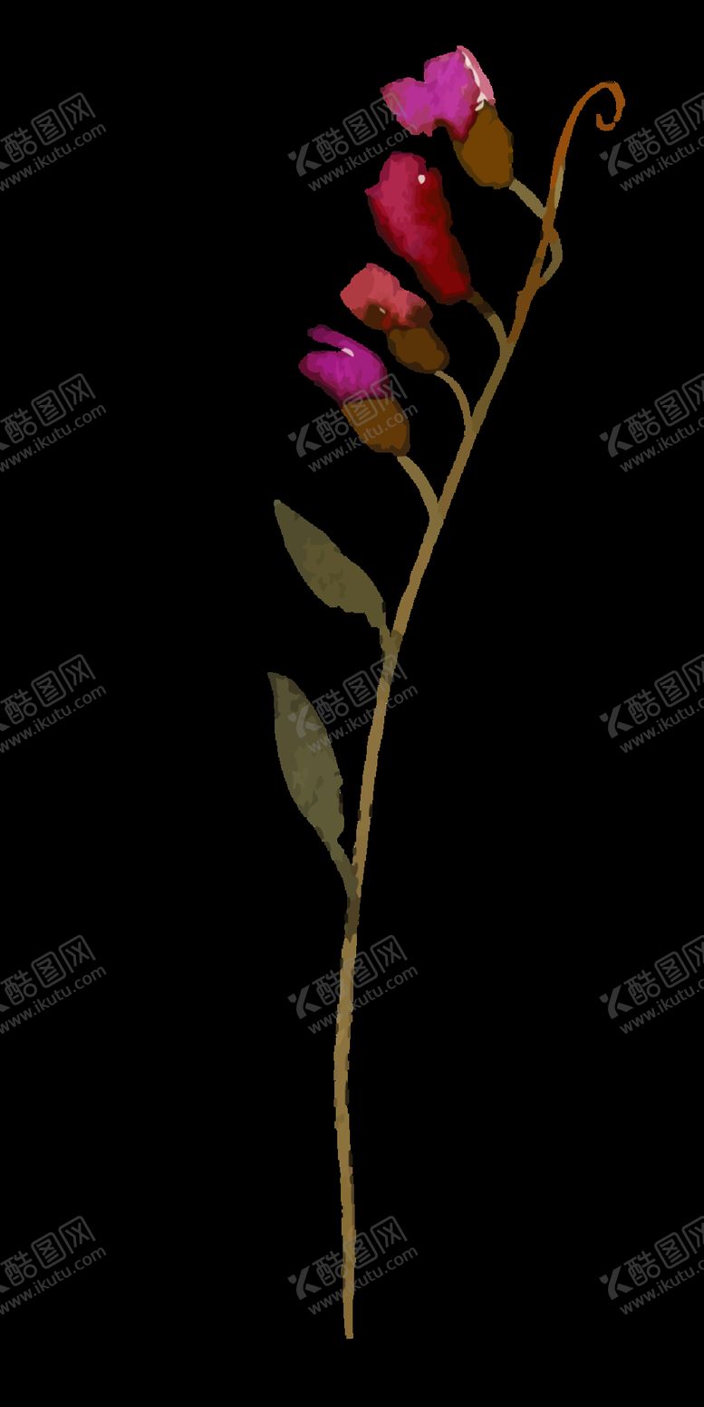 编号：95638005120755106075【酷图网】源文件下载-小清新水彩植物树枝