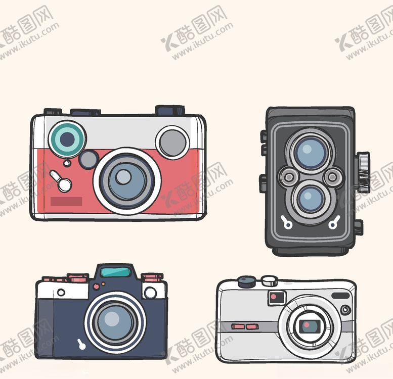 编号：62134309111712502100【酷图网】源文件下载-卡通照相机
