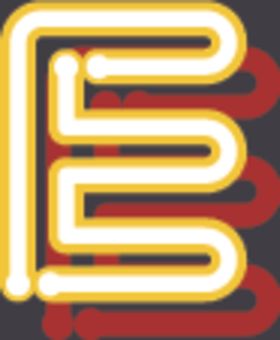 霓虹灯字母E