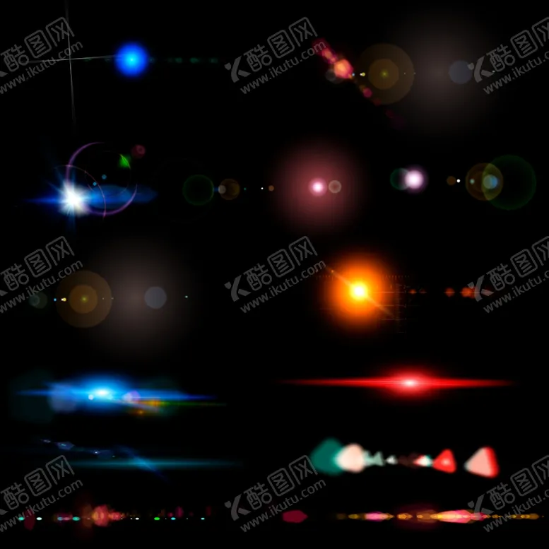 编号：25533607031219354642【酷图网】源文件下载-星光光束素材