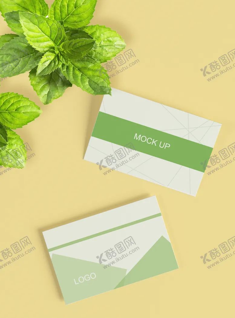 编号：21671110041828509548【酷图网】源文件下载-名片样机