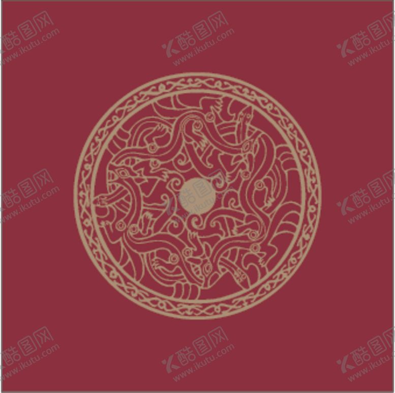 编号：50716909202341315175【酷图网】源文件下载-古典图案纹样