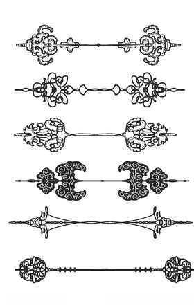 欧式花纹