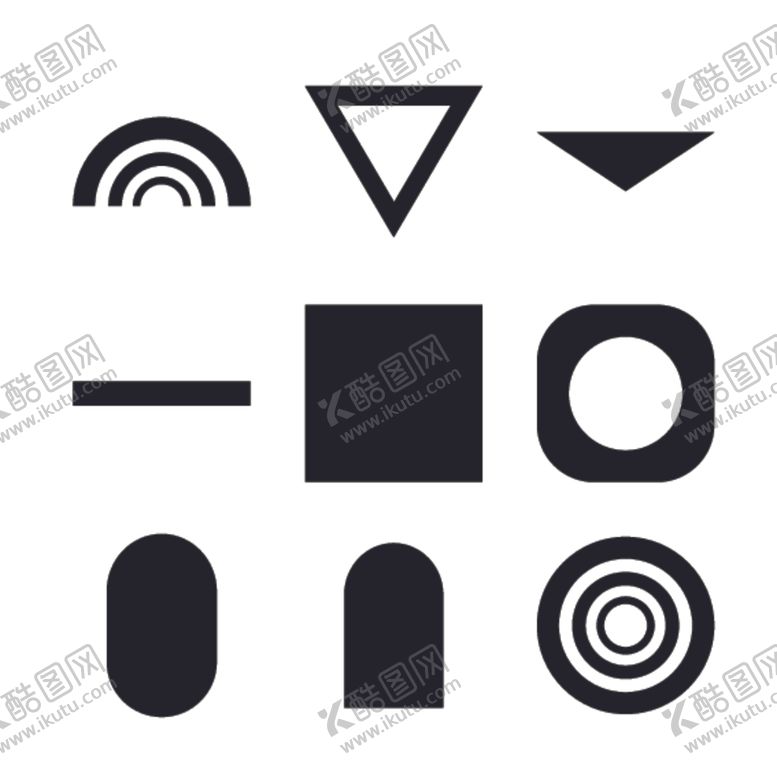 编号：40023803080244397832【酷图网】源文件下载-黑白线条