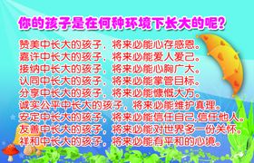 你的孩子是在何种环境下长大
