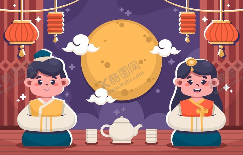 编号：15864209120114051653【酷图网】源文件下载-中秋素材
