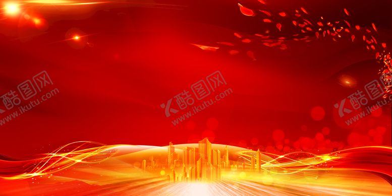 编号：32789609252045488243【酷图网】源文件下载-红色背景