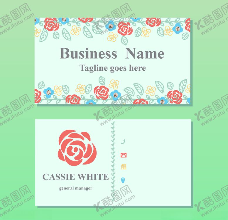 编号：58029109290356015210【酷图网】源文件下载-名片模板