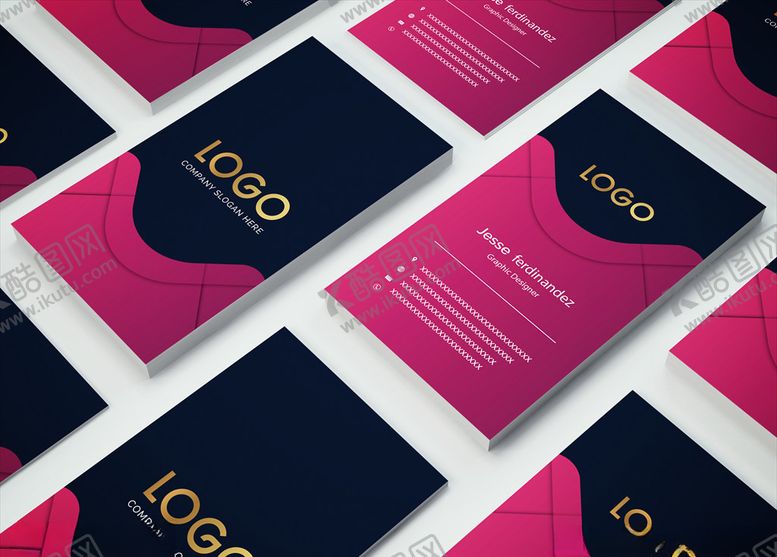 编号：48354009231826057294【酷图网】源文件下载-矢量名片模板