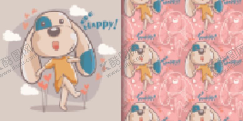 编号：93241110302006183942【酷图网】源文件下载-可爱小狗