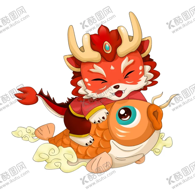 编号：71708611260115587936【酷图网】源文件下载-卡通龙