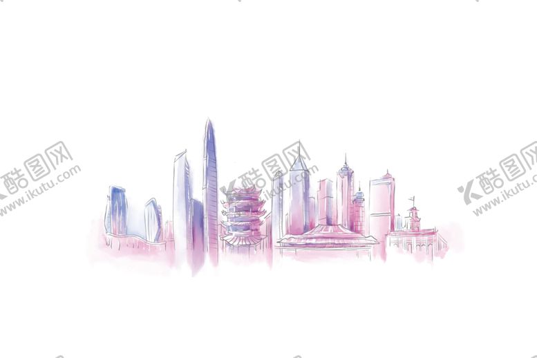 编号：86947907122244583380【酷图网】源文件下载-城市剪影