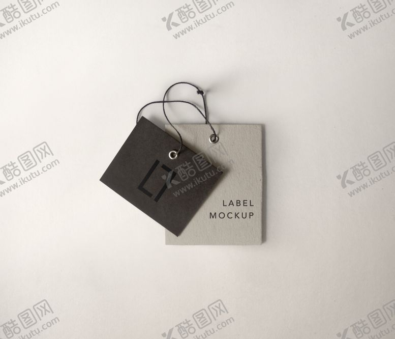 编号：81763509120147133581【酷图网】源文件下载-服装吊牌标签样机