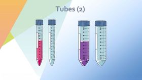 试管科学实验教学插画