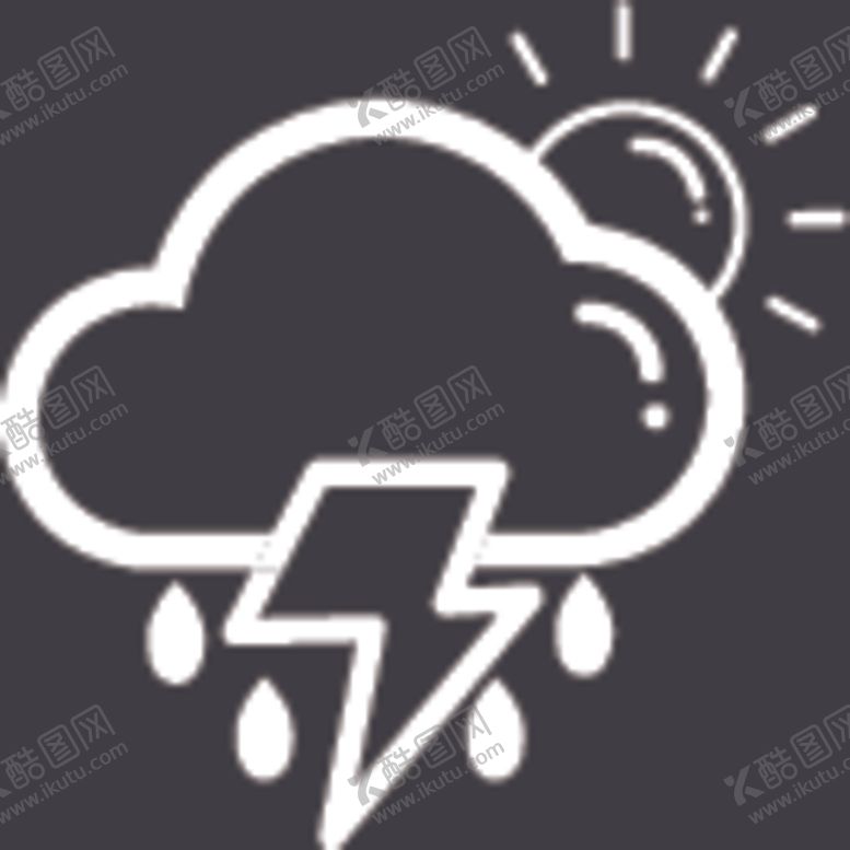 编号：23205405101427055018【酷图网】源文件下载-雷阵雨