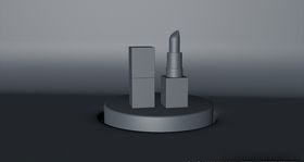 口红建模