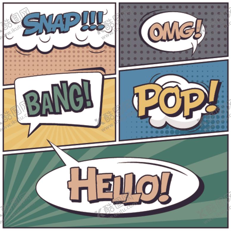 编号：12551610030352563286【酷图网】源文件下载-对话泡