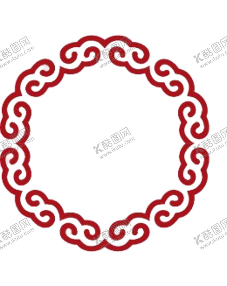 编号：22991902100049071095【酷图网】源文件下载-中国风中式边框纹饰案素材