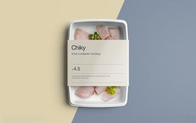 外卖餐饮包装设计样机效果图