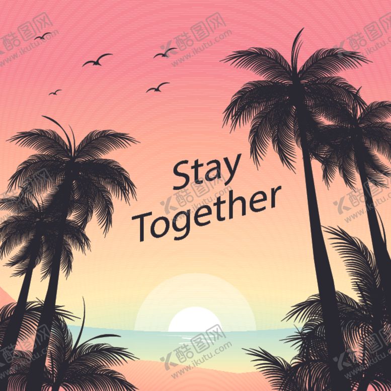 编号：14426910030433502342【酷图网】源文件下载-夏季平面海报模板