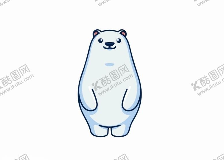 编号：41044409291520555849【酷图网】源文件下载-卡通北极熊