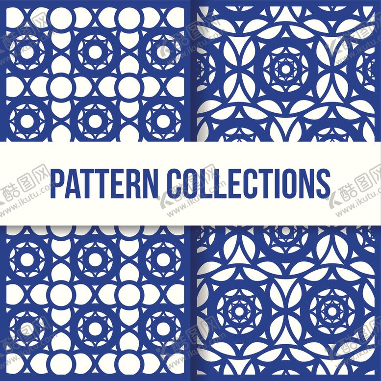 编号：54331710110236426661【酷图网】源文件下载-蓝色简约花纹