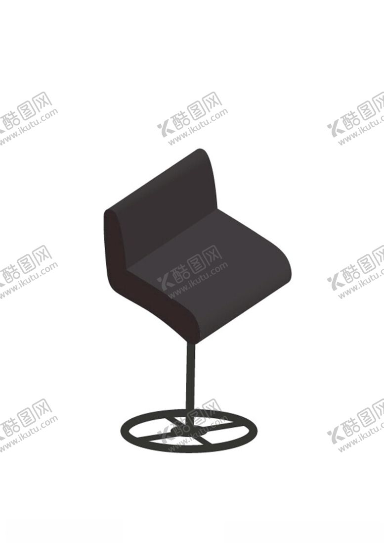 编号：81088902180108244849【酷图网】源文件下载-椅子办公椅旋转凳子工作座椅