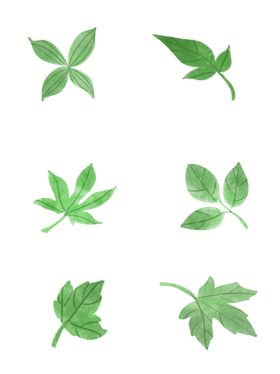 春天海报绿色素材春天素材