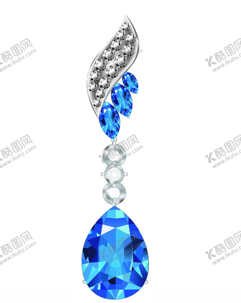 编号：52001509151412022580【酷图网】源文件下载-钻石水晶吊坠