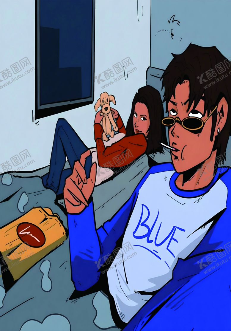 编号：20947801271530155045【酷图网】源文件下载-人物漫画