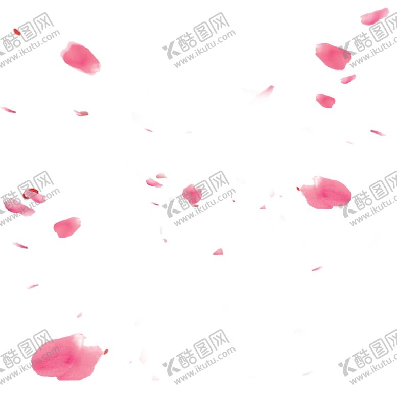 手绘植物花卉欧式纹森系枝森系