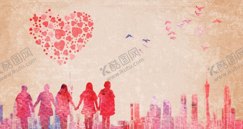 编号：86956407012048389245【酷图网】源文件下载-公益感恩爱心背景