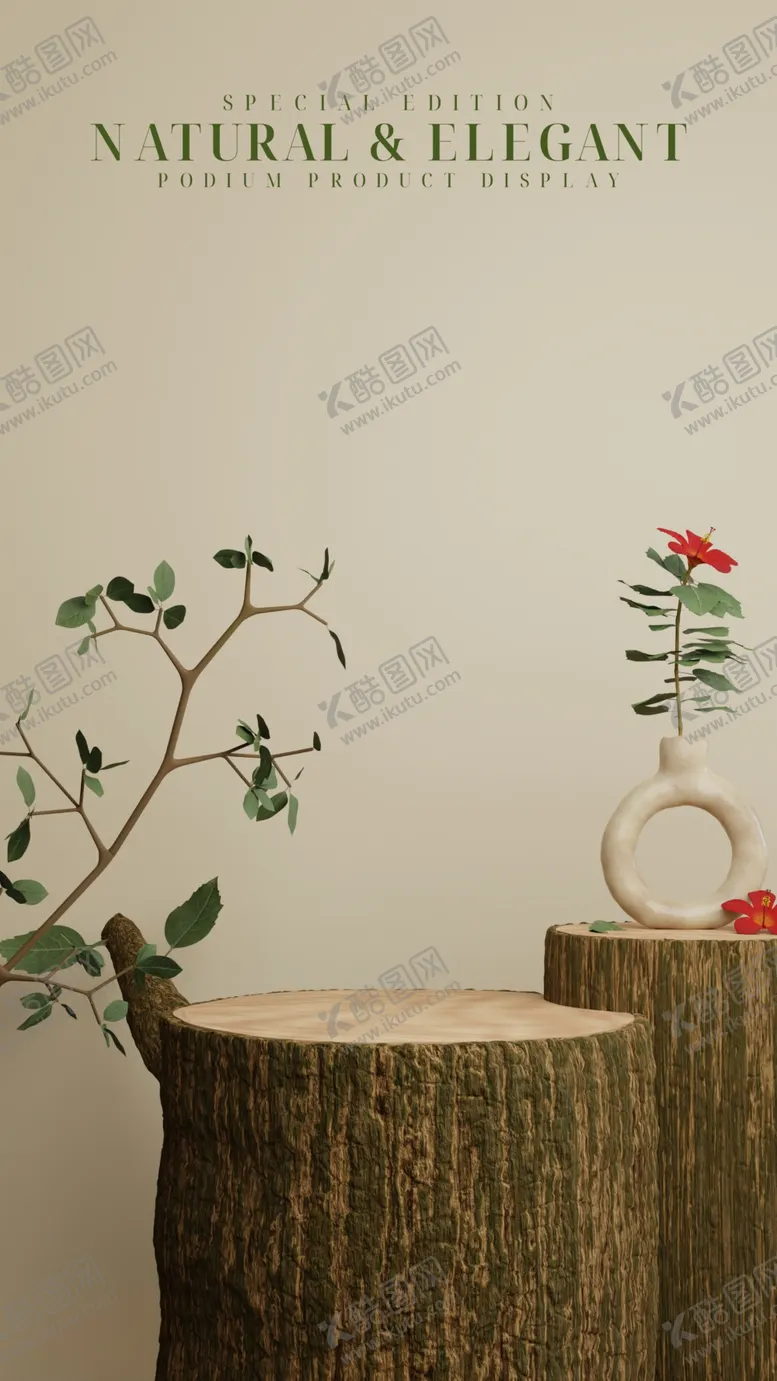 编号：55298402210702462848【酷图网】源文件下载-高档背景展台
