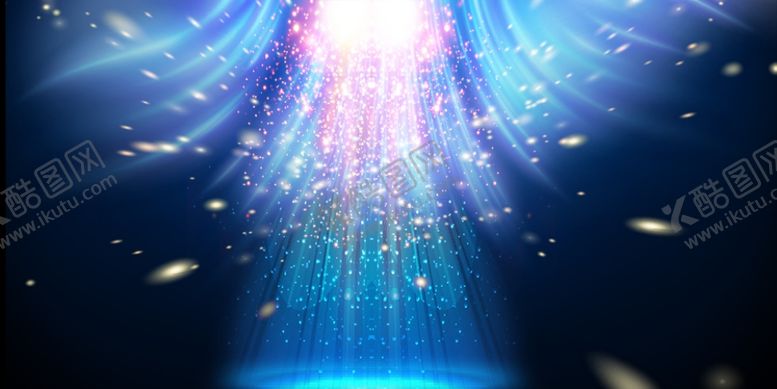 编号：97302109270841481780【酷图网】源文件下载-蓝色光效背景