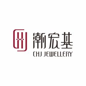 潮宏基LOGO