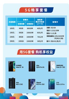 5G电信套餐
