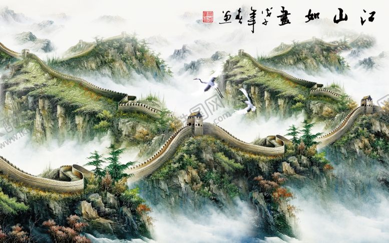 编号：81937810230548218645【酷图网】源文件下载-江山如画