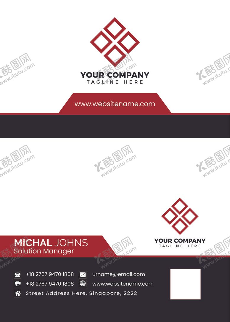 编号：49954310100513299328【酷图网】源文件下载-矢量名片模板