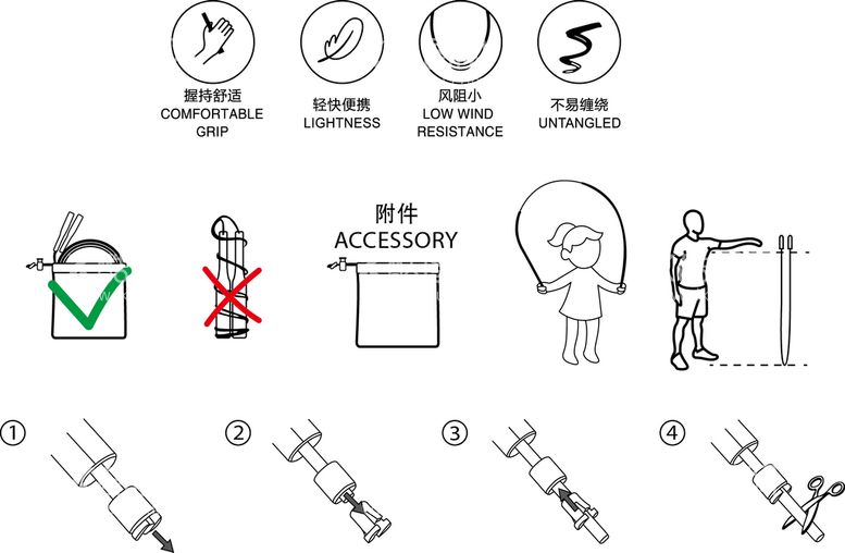 编号：45738611160918032067【酷图网】源文件下载-跳绳说明