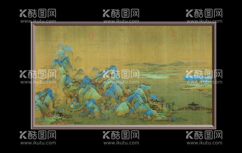 编号：37951810102138206379【酷图网】源文件下载-电视机油画世界名画