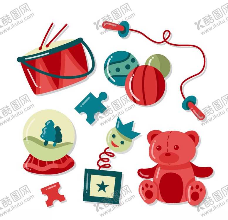 编号：95656610111717288347【酷图网】源文件下载-卡通玩具