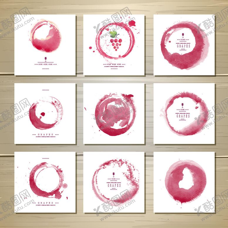 编号：42358611171411399703【酷图网】源文件下载-水墨风圆形图案设计素材