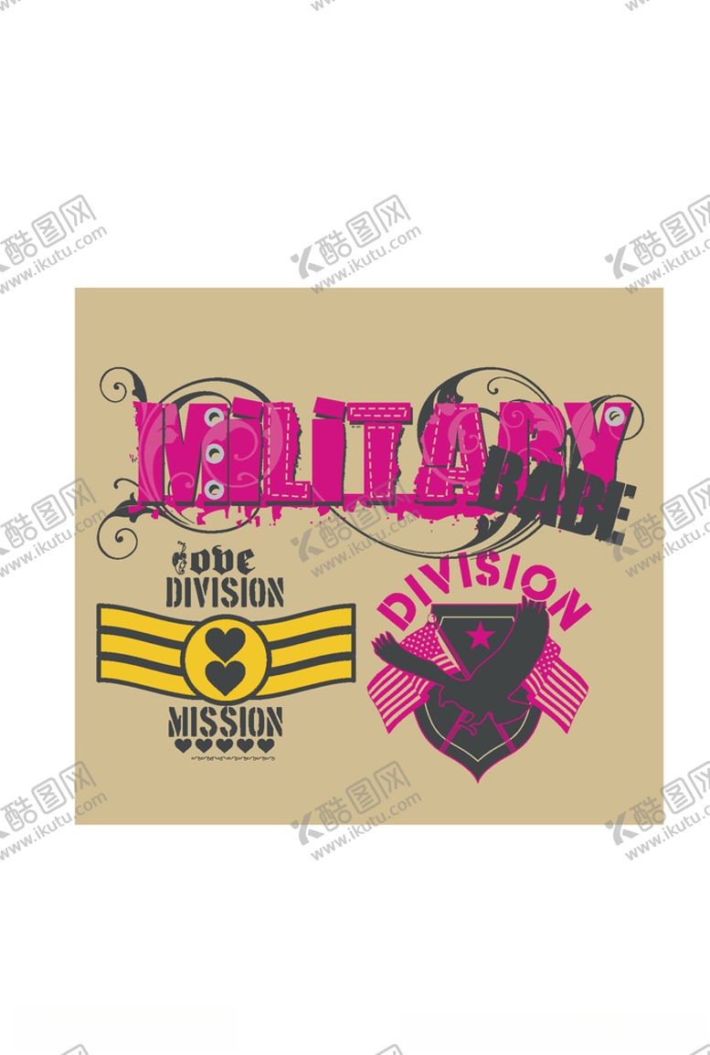 编号：66638310300445423826【酷图网】源文件下载-服装印花